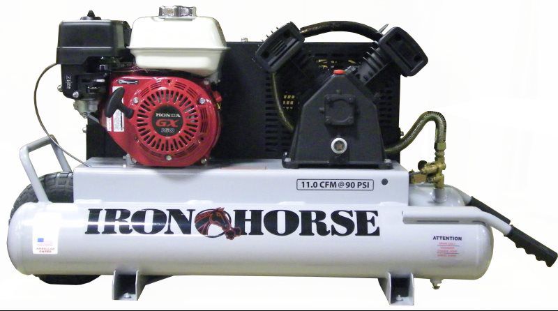 Iron Horse Aurora air compressors